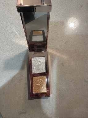 NEW & NEVER USED Patrick Ta Metallic Duo Eyeshadow - Silver & Gold